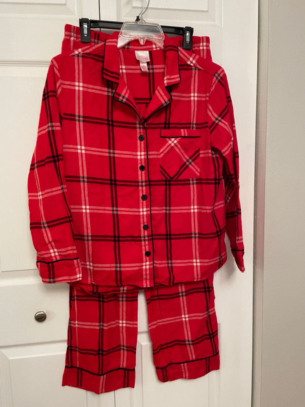Wondershop at Target Women’s Plaid Flannel Medium Pajama Set Lightly Used